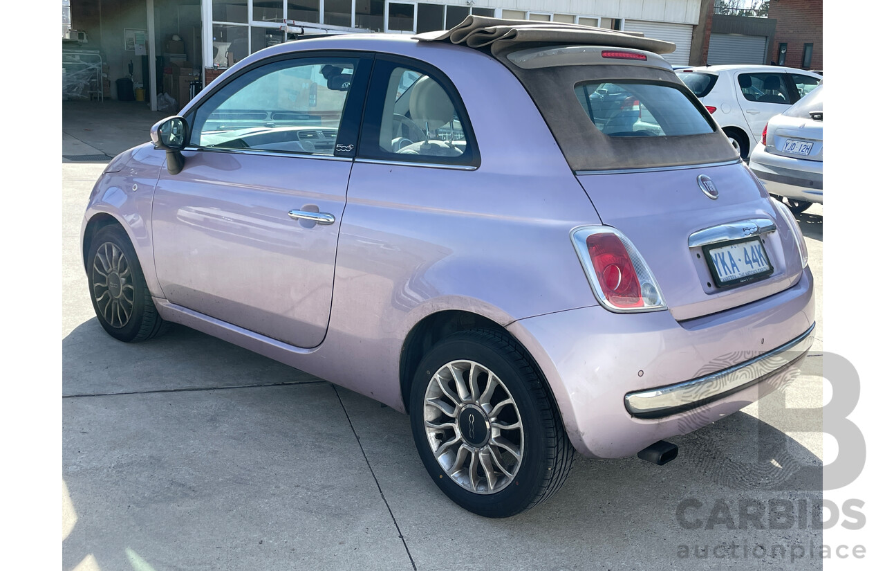 3/2014 Fiat 500 TWIN AIR PLUS  3d Hatchback Pink 0.9L