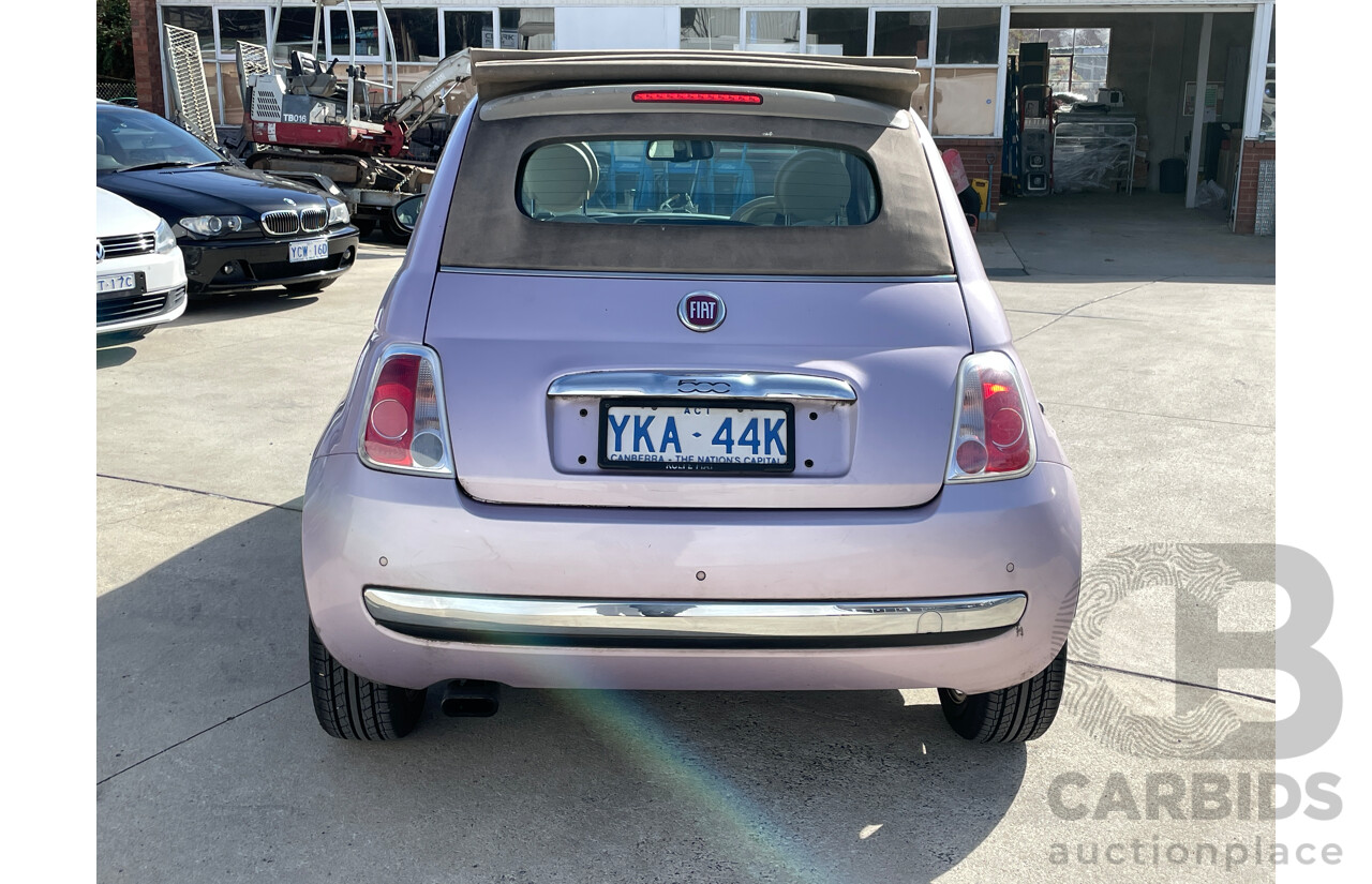 3/2014 Fiat 500 TWIN AIR PLUS  3d Hatchback Pink 0.9L