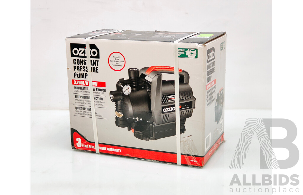 OZITO CPP-802 Constant Pressure Pump