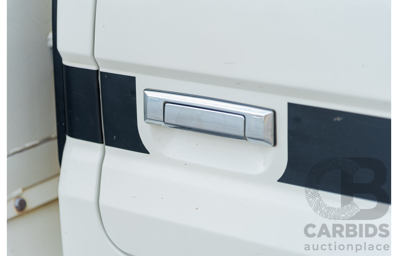 3/2015 Toyota Landcruiser GXL (4x4) VDJ79R Double C/Chas White 4.5L Turbo Diesel V8