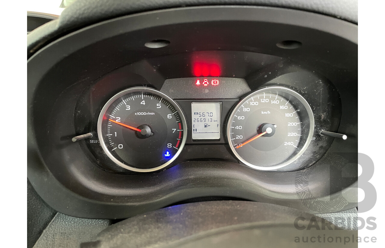 2/2015 Subaru XV 2.0i MY14 4d Wagon Red 2.0L