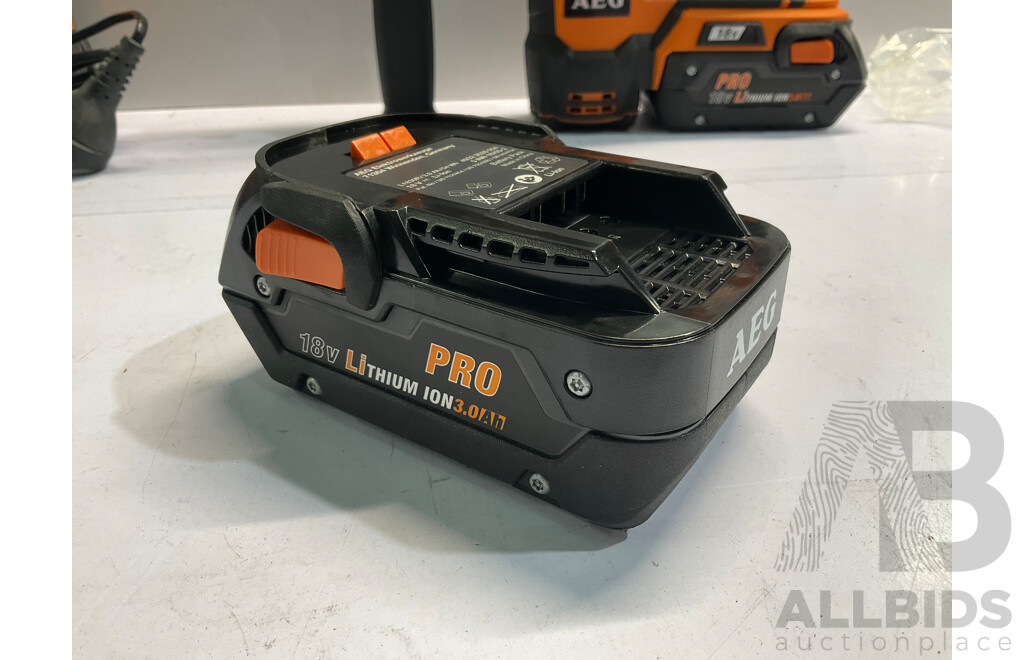 AEG 18V 26mm FUSION SDS+ Rotary Hammer Drill - ORP $429.00