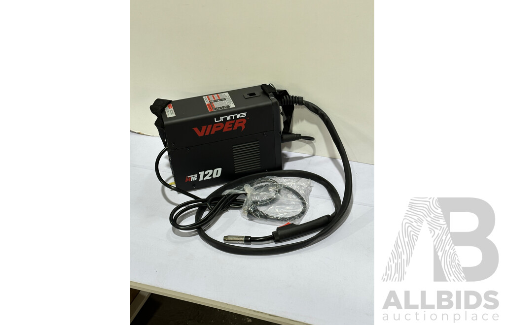 Uni Mig Viper 120 Synergic Inverter Welder