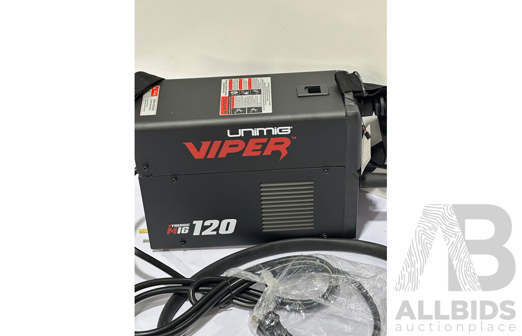 Uni Mig Viper 120 Synergic Inverter Welder