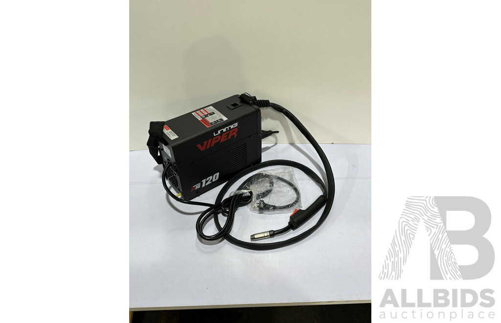 Uni Mig Viper 120 Synergic Inverter Welder