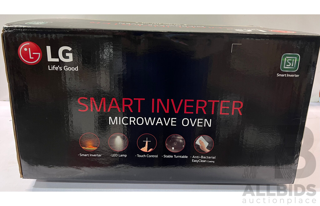 LG (MS2596OB) Smart Inverter Microwave Oven - ORP $299.00