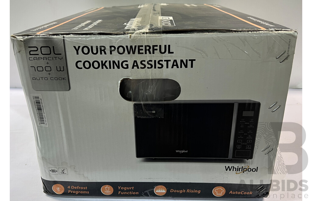 Whirlpool (MWP201SB)  Microwave - ORP $169.00