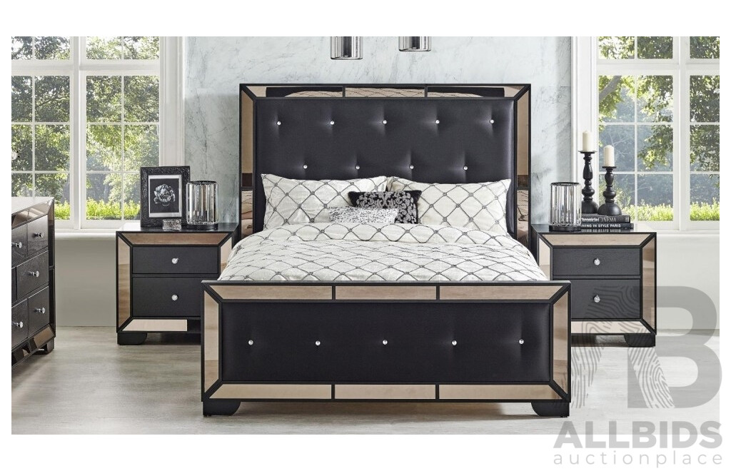JULIETTE King Bed - Black - ORP $1999.00