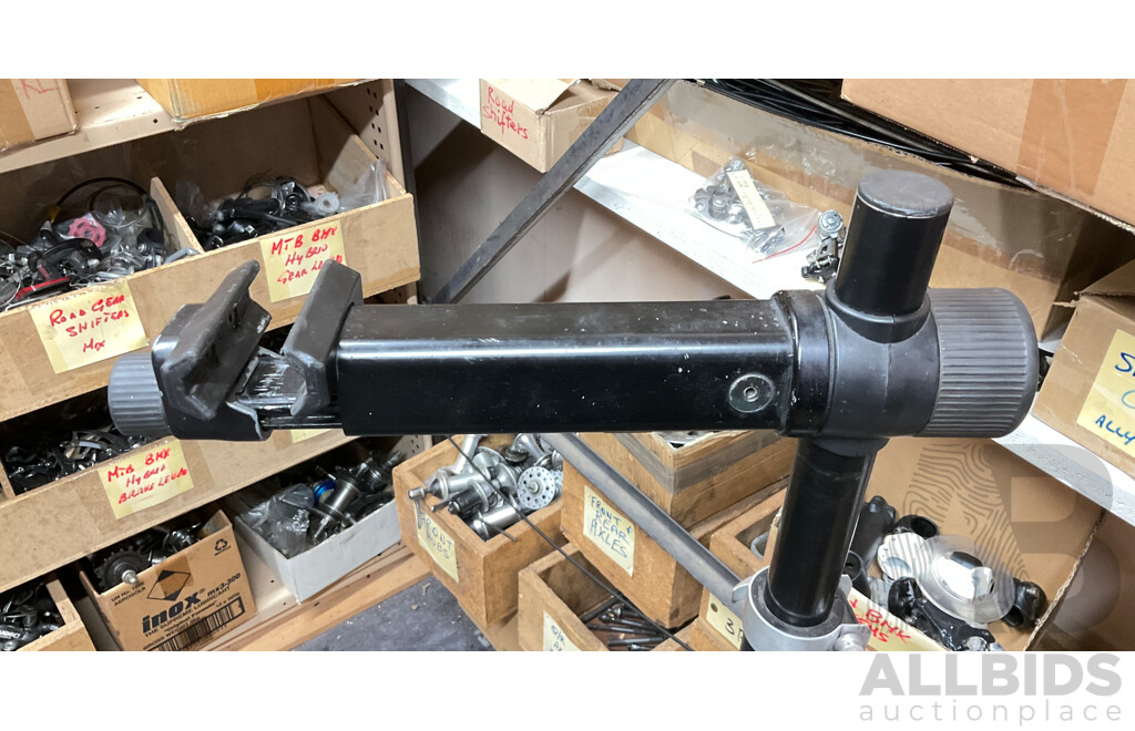 Ultimate Bike Stand with Height Adjustment and Slide Lock