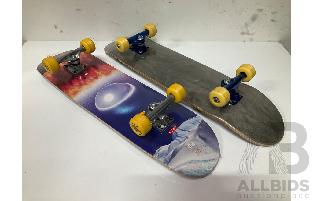 Reflex Skateboard with Beyond Trucks, Silver Fox Wheels and Other