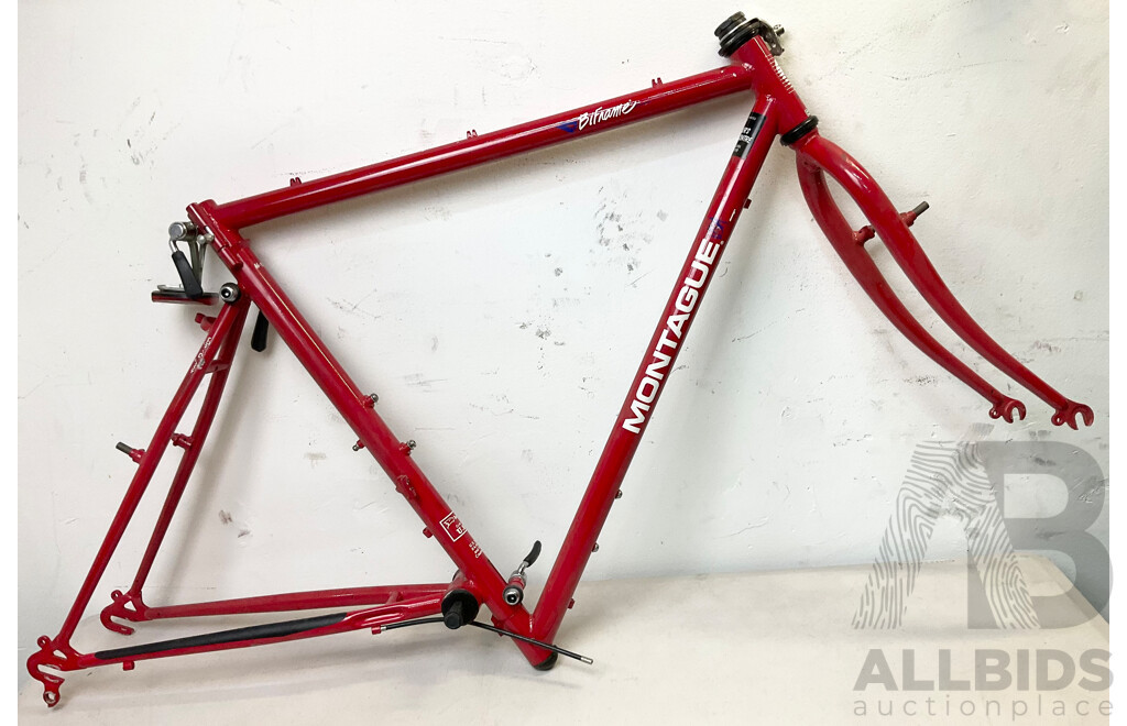Montaque Bi Frame 24 Inch Folding Frame, Men's Racer