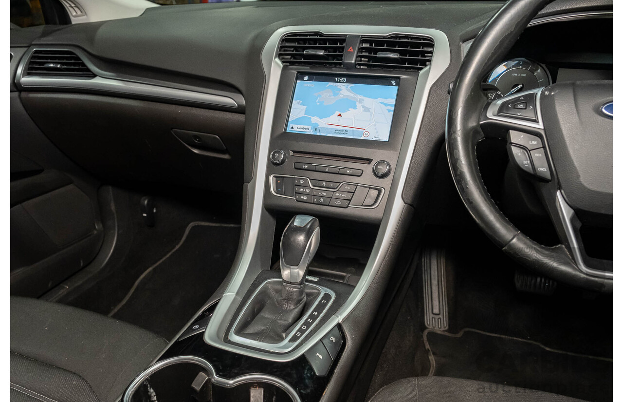 8/2016 Ford Mondeo Ambiente MD 4d Wagon Moondust Silver Turbo 2.0L