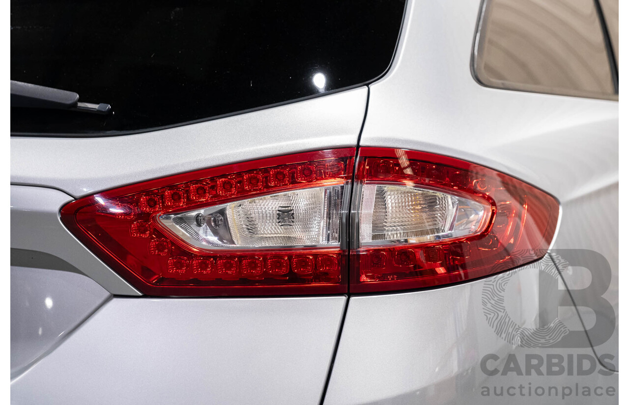 8/2016 Ford Mondeo Ambiente MD 4d Wagon Moondust Silver Turbo 2.0L