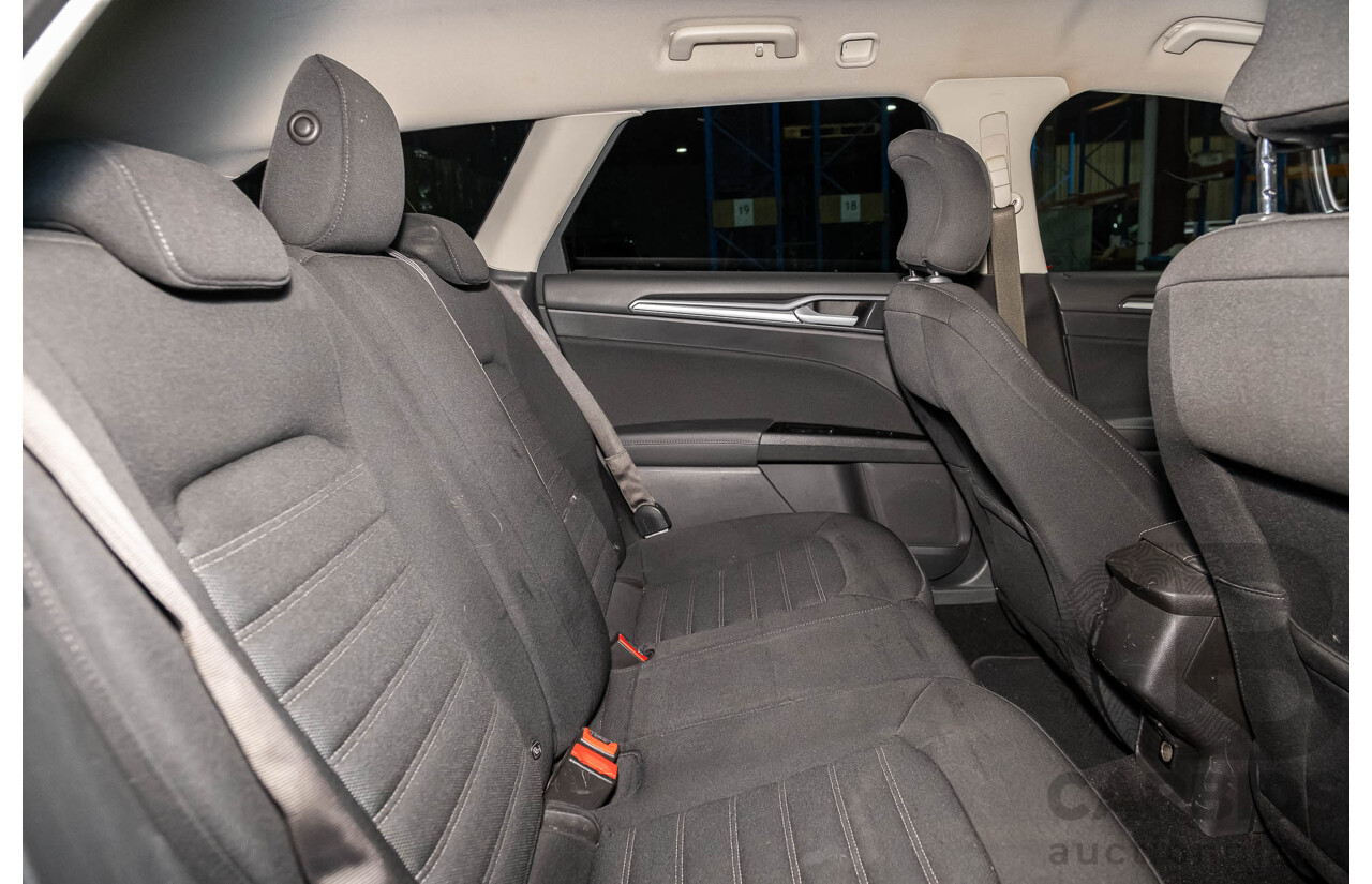 8/2016 Ford Mondeo Ambiente MD 4d Wagon Moondust Silver Turbo 2.0L