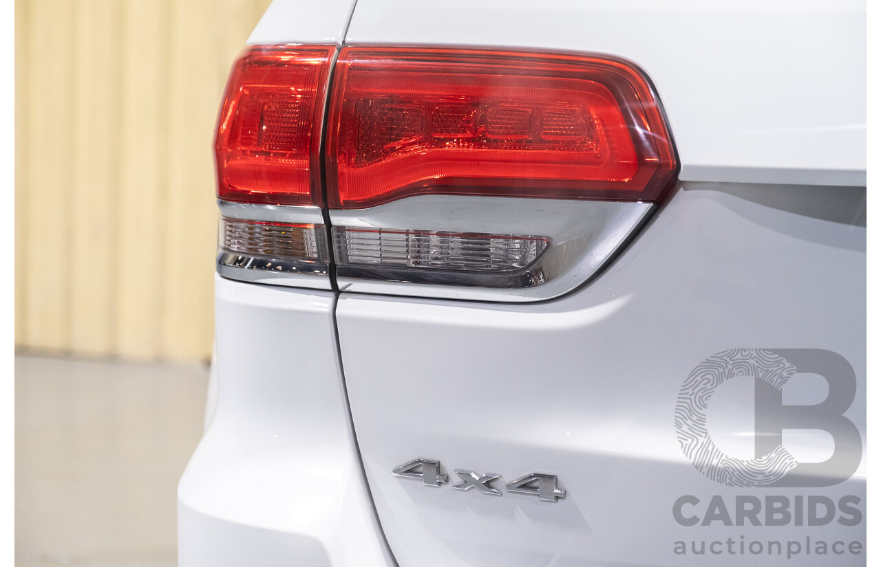 9/2015 Jeep Grand Cherokee Limited (4x4) WK MY15 4d Wagon Bright White 3.6L