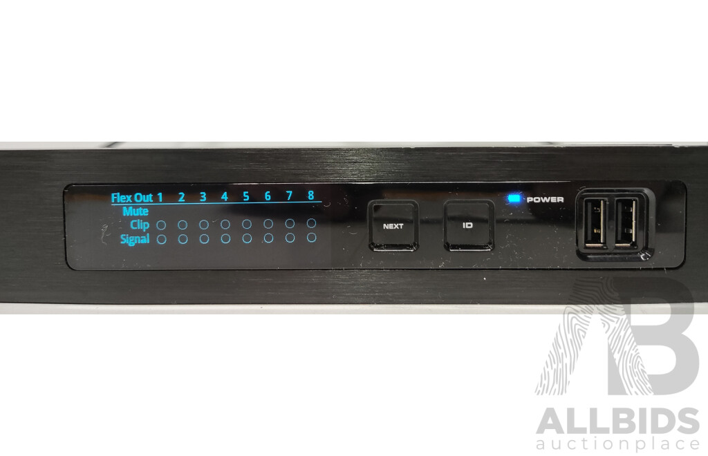 QDC (Q-SYS CORE 110f-AU) Network + Analog I/O Processor (V2) VoIP Conference System