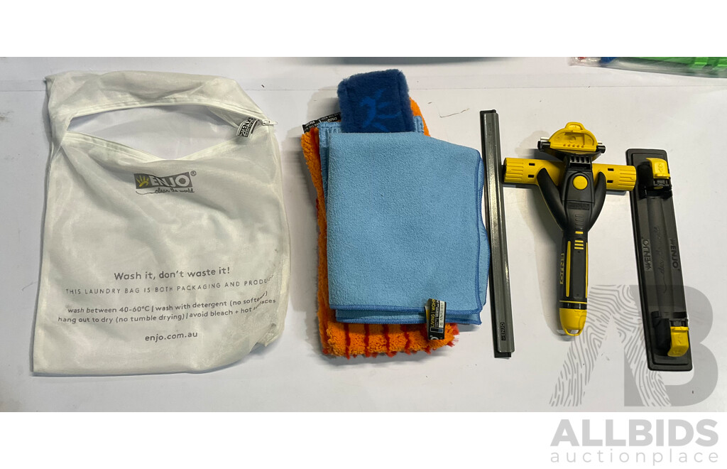 ENJO Cleaning Kit, BRITA Water Filters, Watermark Shower Head & Assorted Items - Lot of 12 - Estimated ORP $300.00