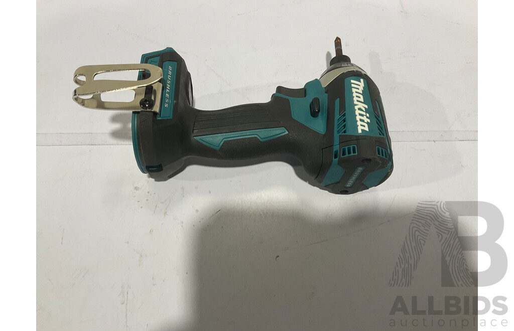 MAKITA (Dtd154) 18V Brushless Impact Driver 3 Speed Compact Cordless - Approximate ORP $175