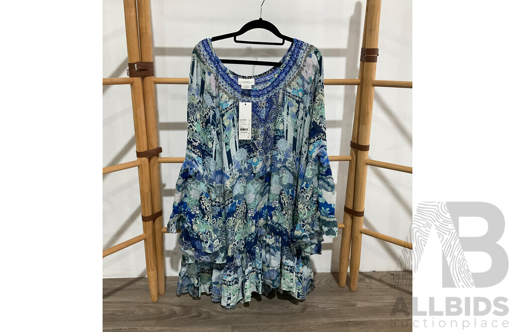 CAMILLA a-Line Frill Dress (Size M) - ORP $649.00