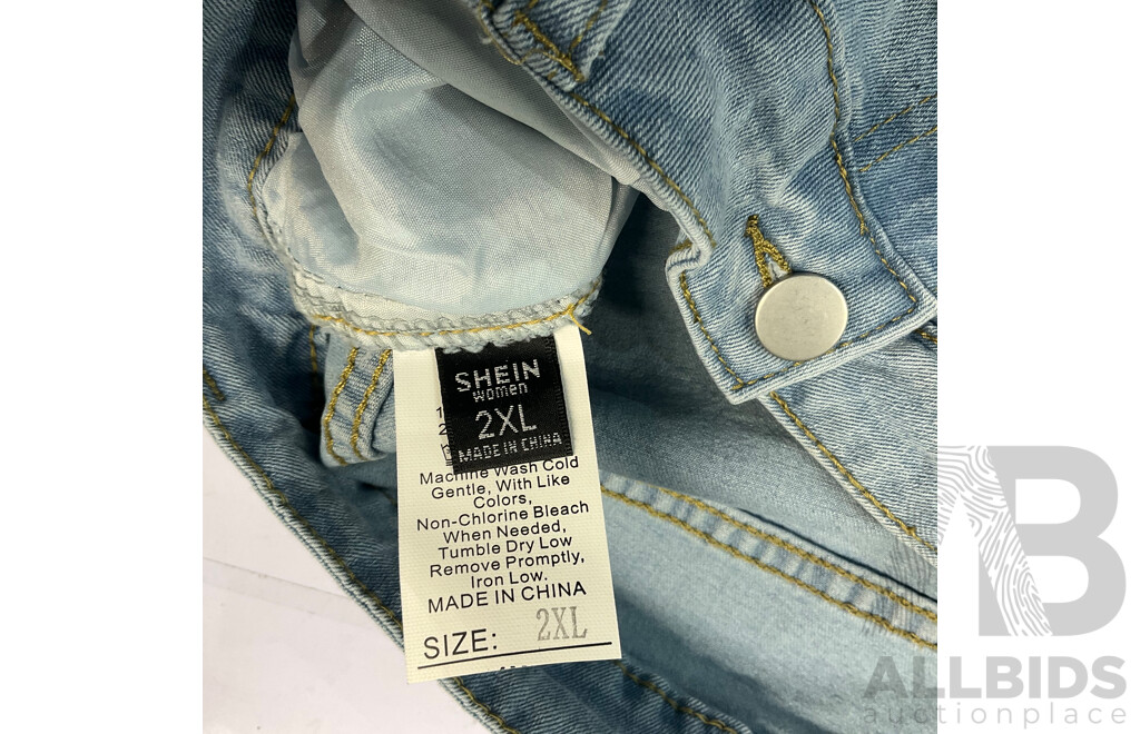 FILA, CALVIN KLEIN, SHEIN  Assorted of Womens Clothing (Size 16/18/2XL) - Lot of 11  - Estimated Total ORP $250