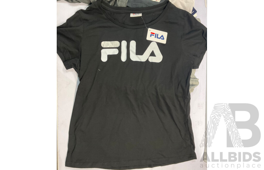 FILA, CALVIN KLEIN, SHEIN  Assorted of Womens Clothing (Size 16/18/2XL) - Lot of 11  - Estimated Total ORP $250