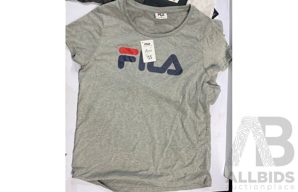 FILA, CALVIN KLEIN, SHEIN  Assorted of Womens Clothing (Size 16/18/2XL) - Lot of 11  - Estimated Total ORP $250