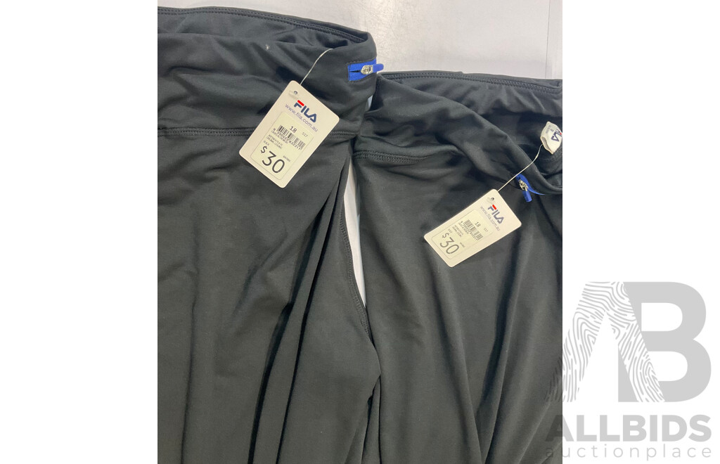 FILA, CALVIN KLEIN, SHEIN  Assorted of Womens Clothing (Size 16/18/2XL) - Lot of 11  - Estimated Total ORP $250