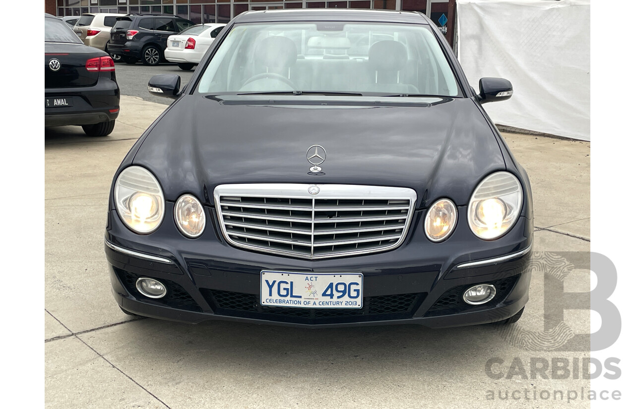 5/2009 Mercedes-Benz E280 Elegance 211 MY07 UPGRADE 4d Sedan Black 3.0L