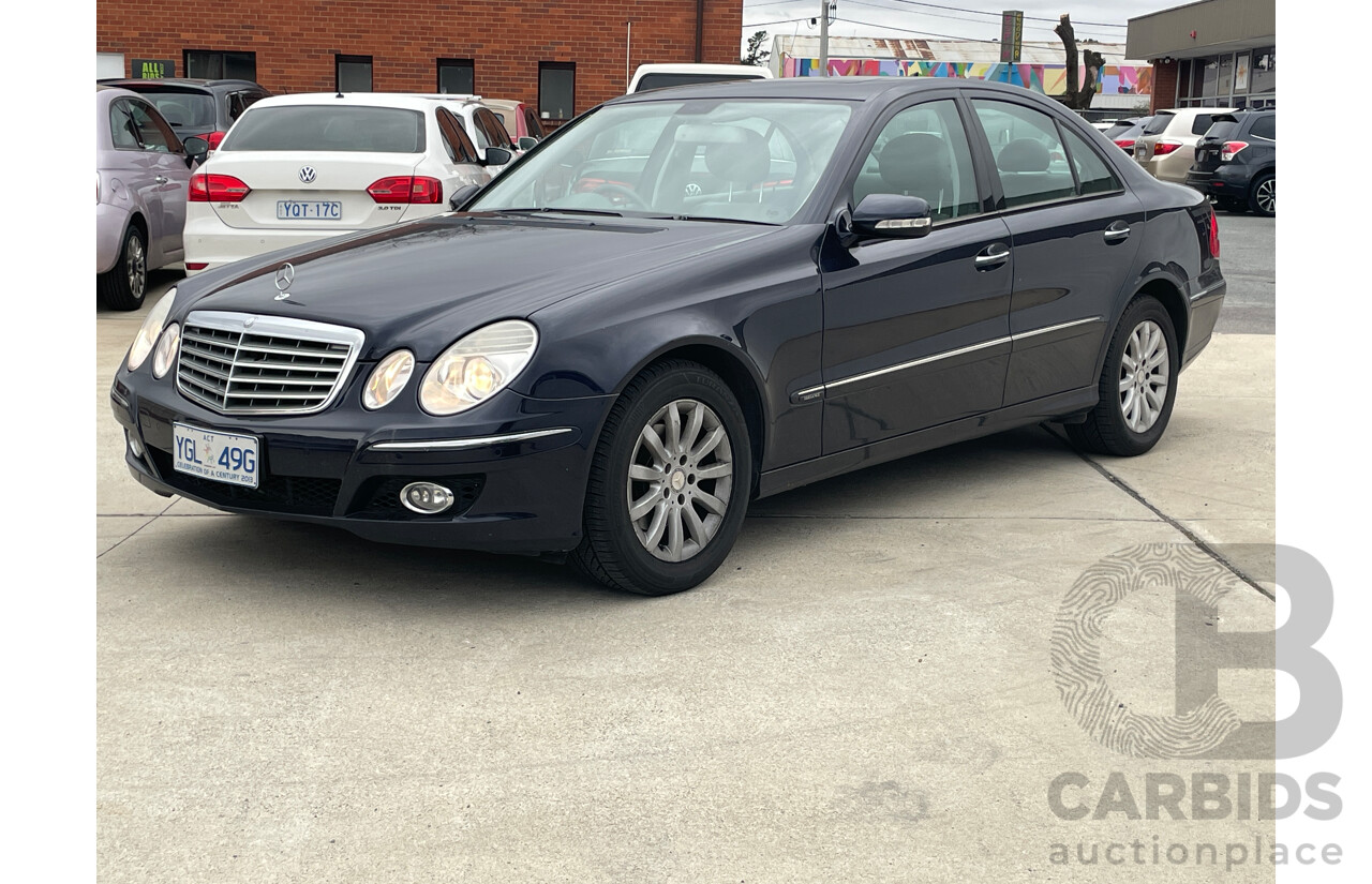 5/2009 Mercedes-Benz E280 Elegance 211 MY07 UPGRADE 4d Sedan Black 3.0L
