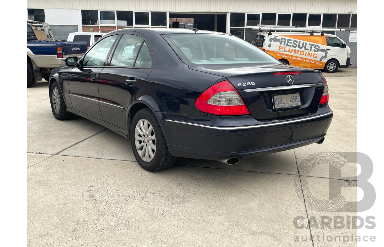 5/2009 Mercedes-Benz E280 Elegance 211 MY07 UPGRADE 4d Sedan Black 3.0L