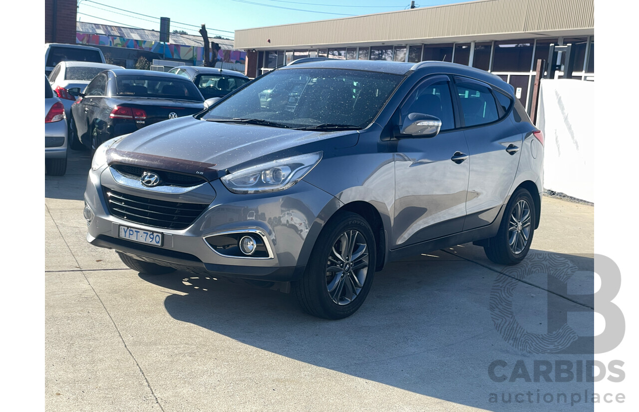 10/2014 Hyundai Ix35 Active (fwd) LM SERIES II 4d Wagon Grey 2.0L