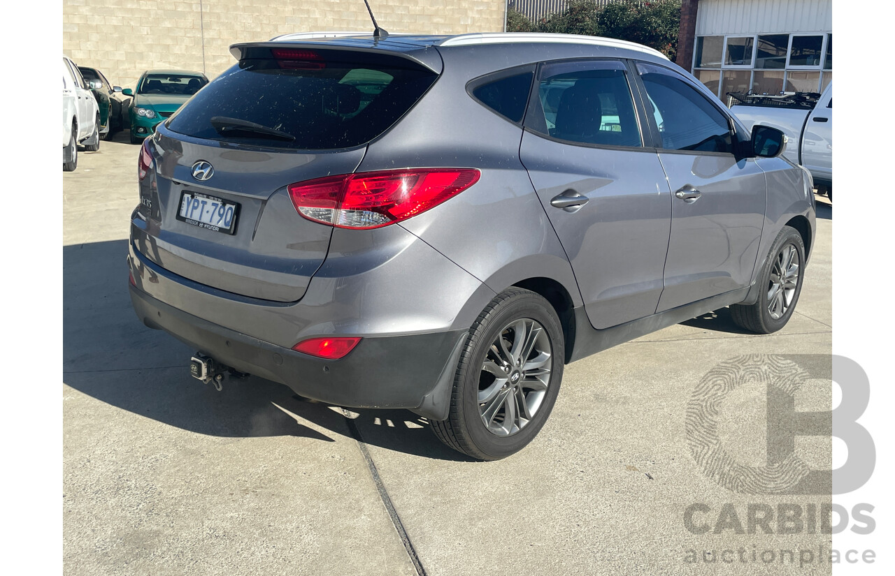 10/2014 Hyundai Ix35 Active (fwd) LM SERIES II 4d Wagon Grey 2.0L