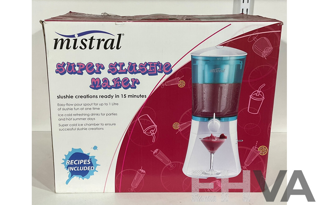 Mistral Super Slushie Maker in Original Box