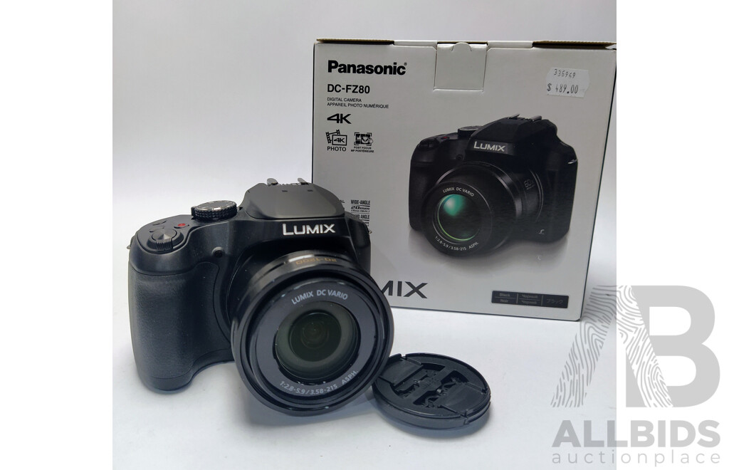 Panasonic Lumix DC-FZ80 Digital Camera - ORP $489