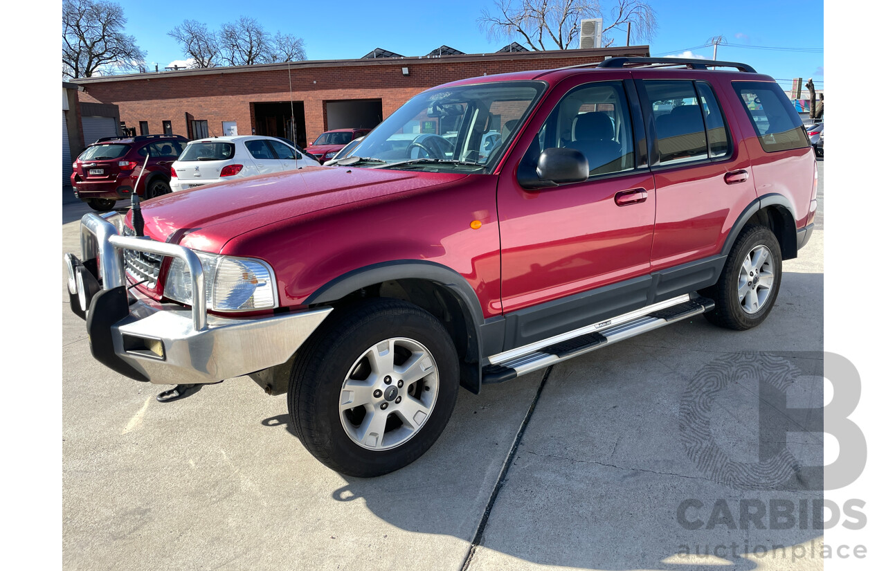 1/2003 Ford Explorer XLT (4x4) UT 4d Wagon Red 4.0L