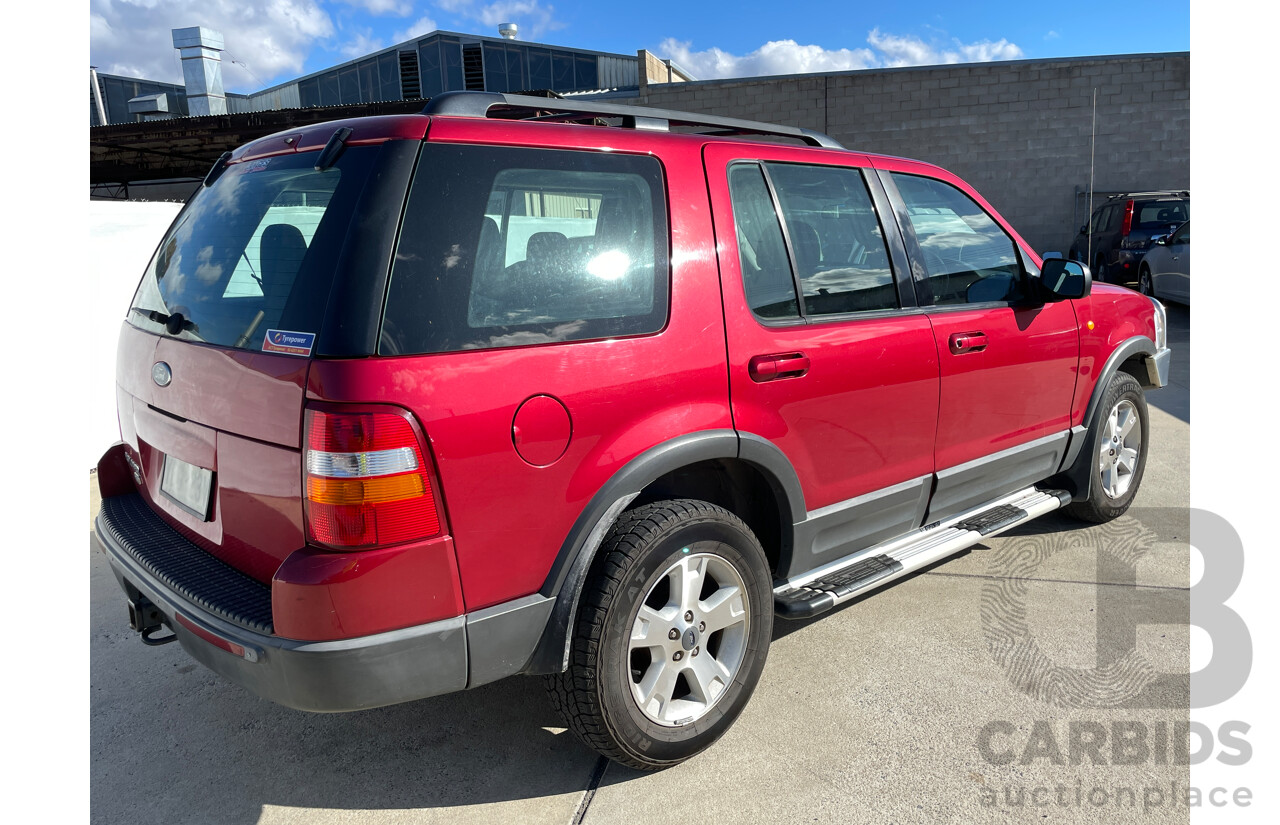 1/2003 Ford Explorer XLT (4x4) UT 4d Wagon Red 4.0L