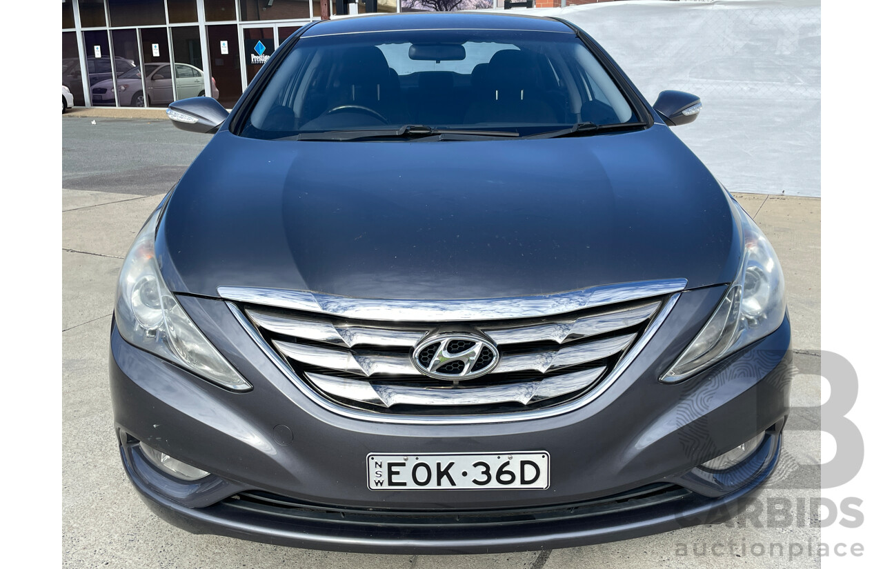 2/2011 Hyundai i45 Active YF MY11 4d Sedan Grey 2.4L