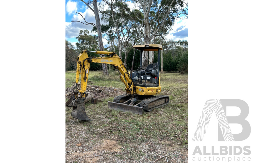 2007 NEW HOLLAND 2.7 Tonne Excavator