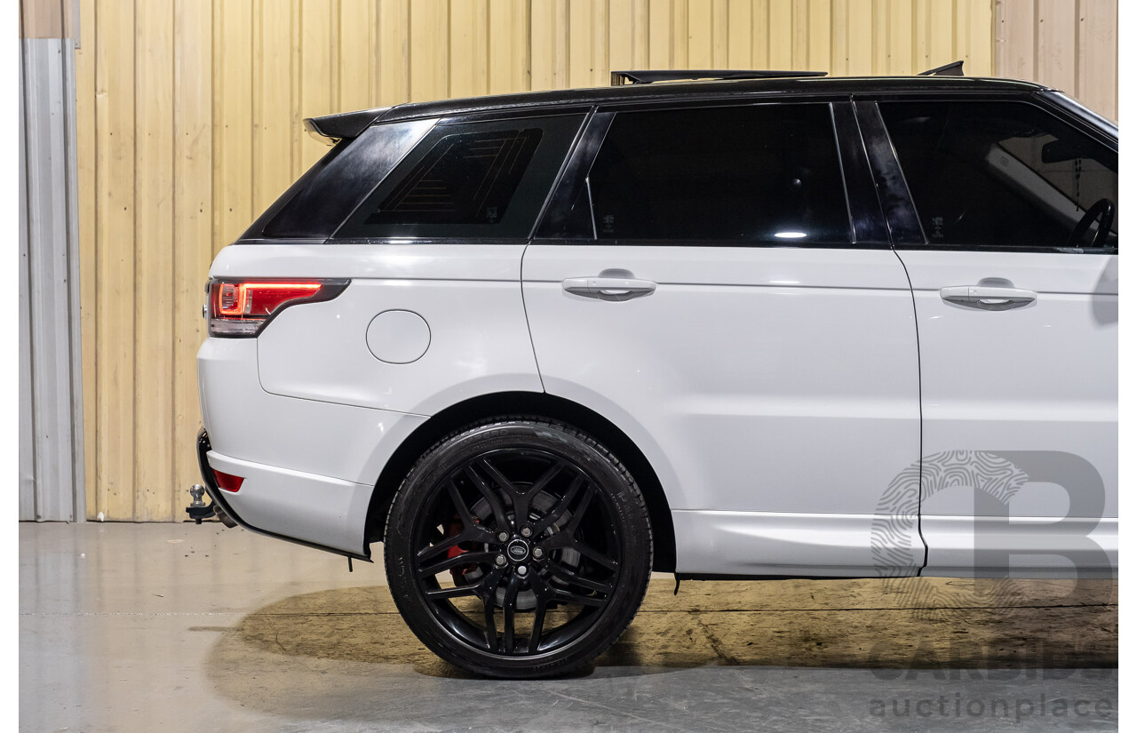 1/2015 Land Rover Range Rover Sport SDV8 HSE LW MY15 4d Wagon White V8 Turbo Diesel 4.4L