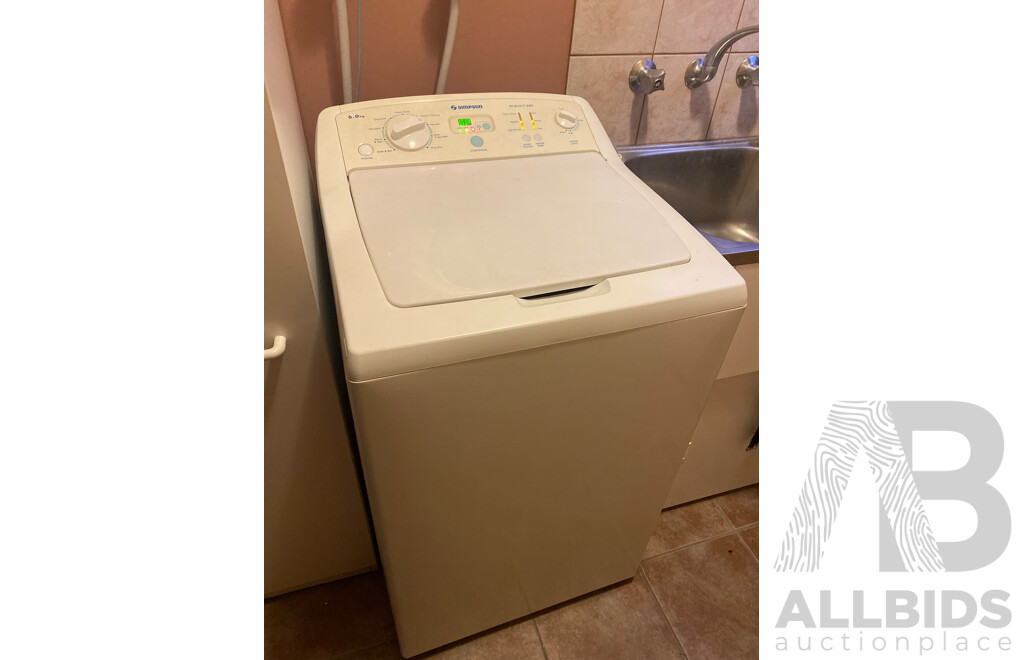 Simpson EziSet 605 6.0kg Washing Machine