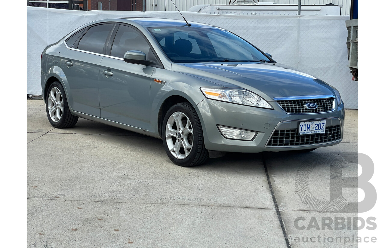 7/2009 Ford Mondeo Zetec MB 5d Hatchback Grey 2.3L