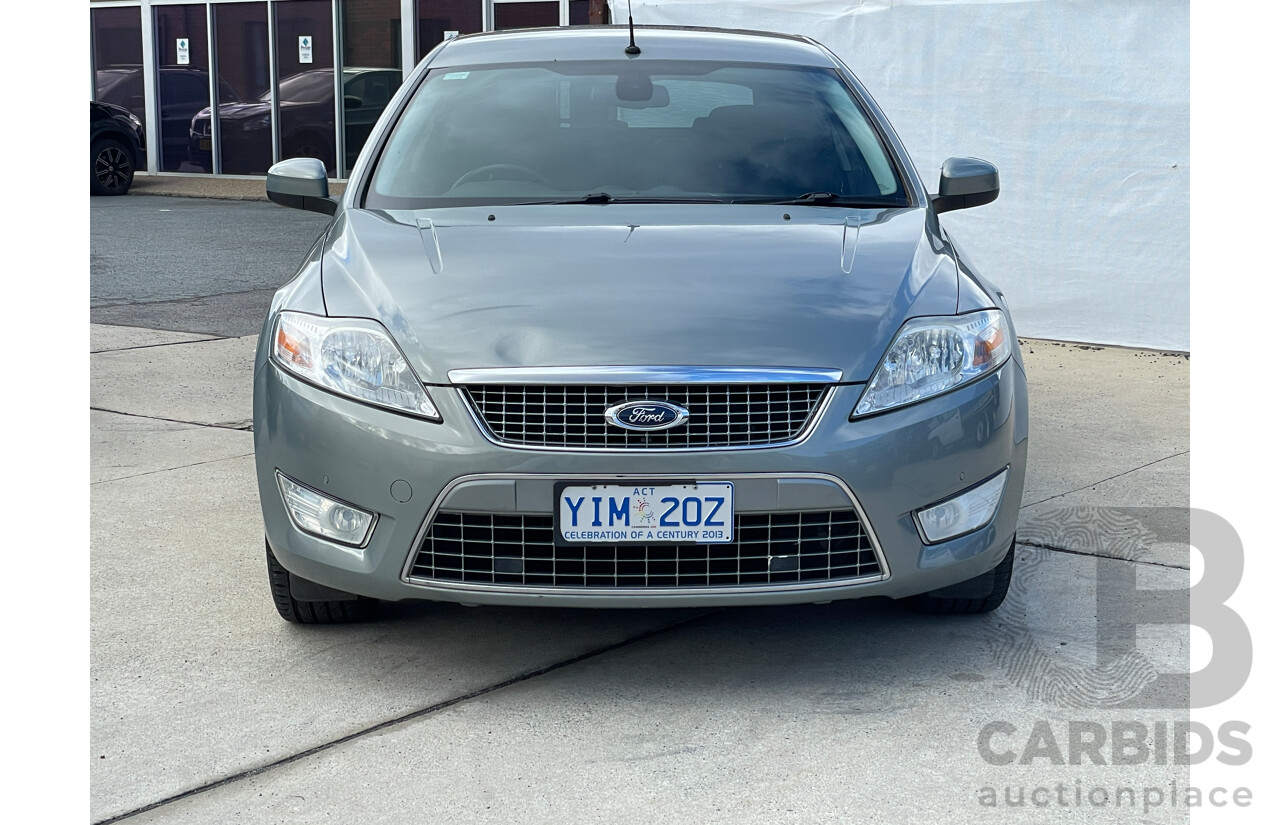 7/2009 Ford Mondeo Zetec MB 5d Hatchback Grey 2.3L