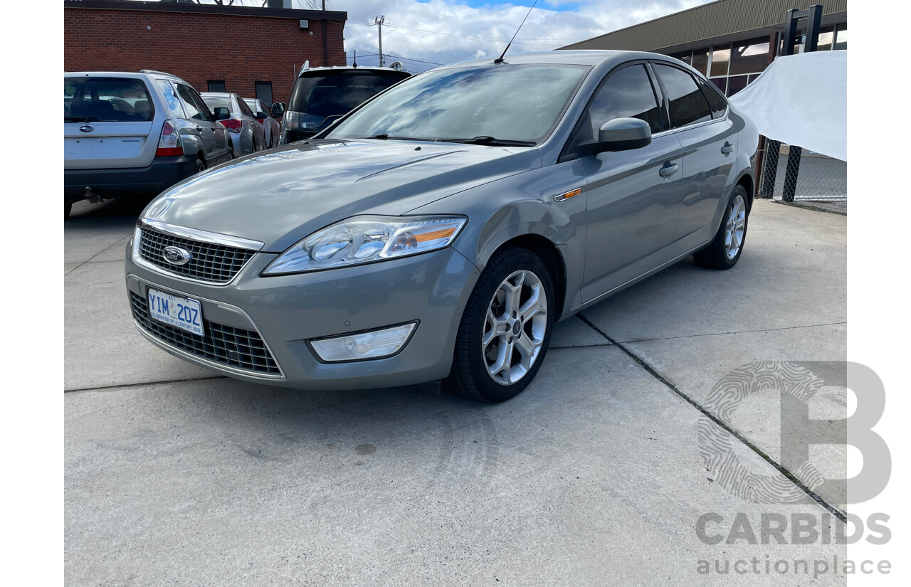 7/2009 Ford Mondeo Zetec MB 5d Hatchback Grey 2.3L