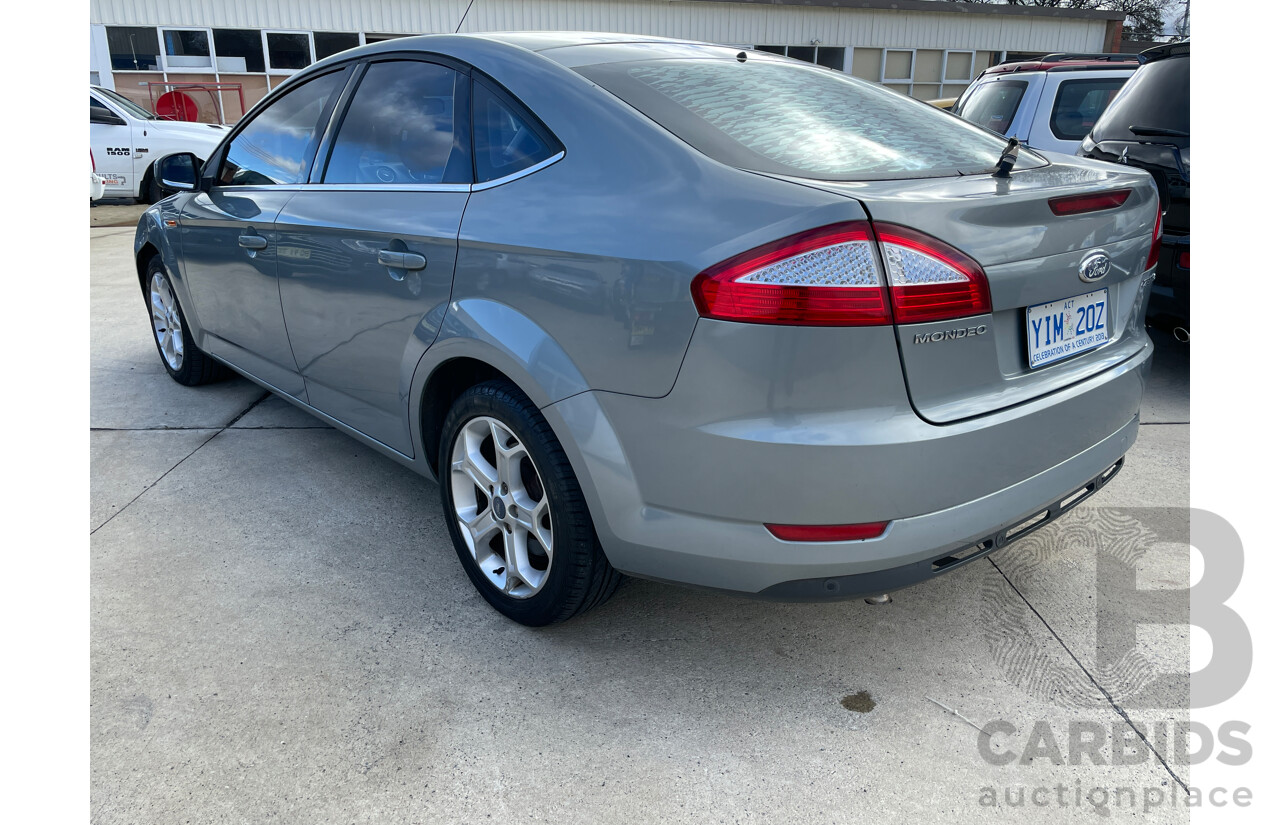 7/2009 Ford Mondeo Zetec MB 5d Hatchback Grey 2.3L