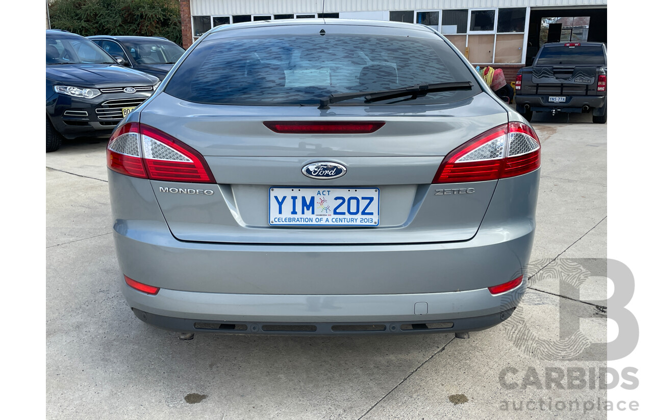 7/2009 Ford Mondeo Zetec MB 5d Hatchback Grey 2.3L