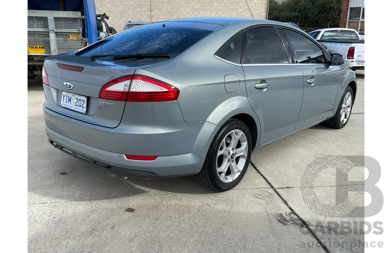 7/2009 Ford Mondeo Zetec MB 5d Hatchback Grey 2.3L