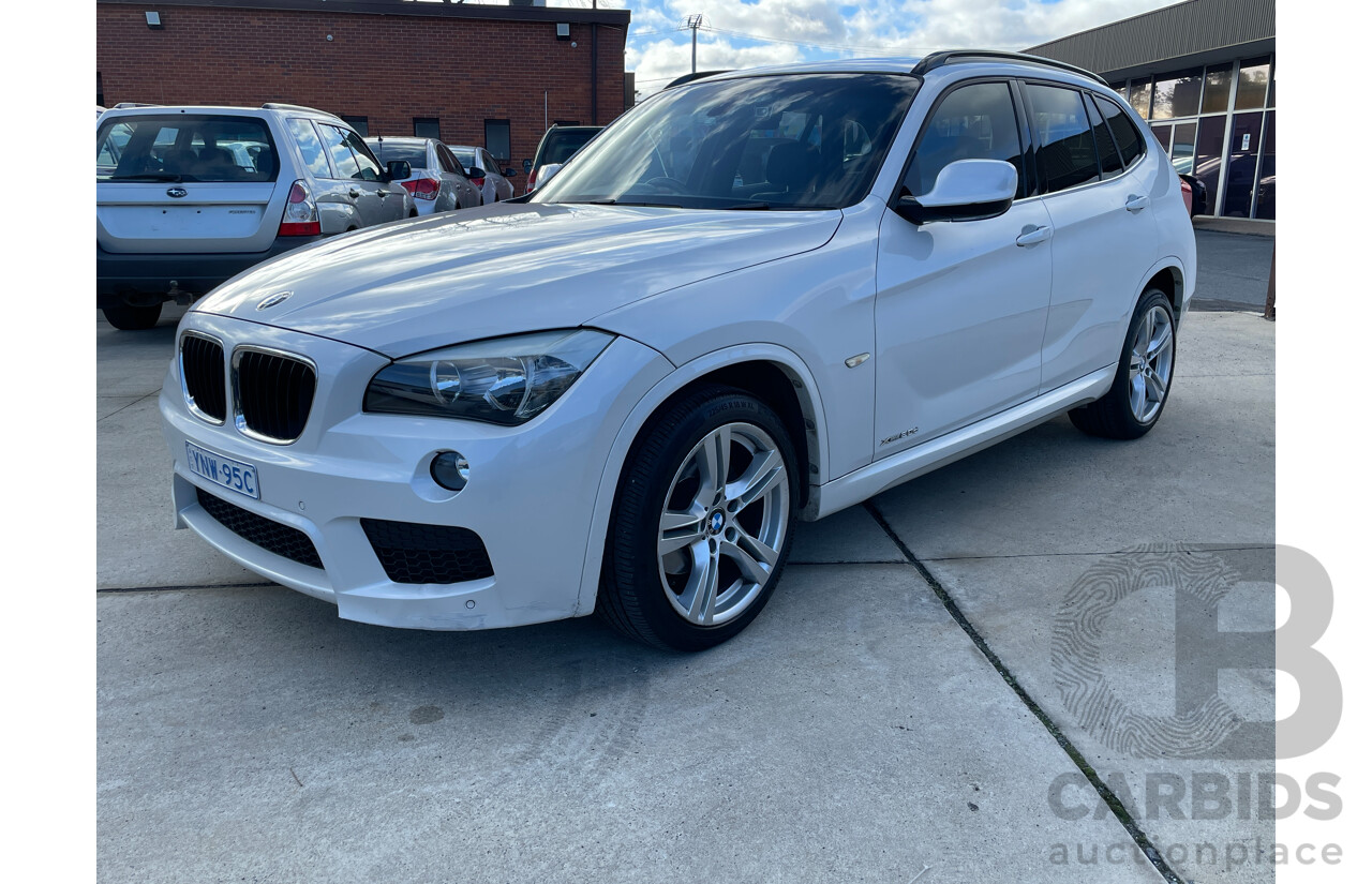 5/2012 BMW X1 Xdrive 20d E84 MY11 4d Wagon White 2.0L