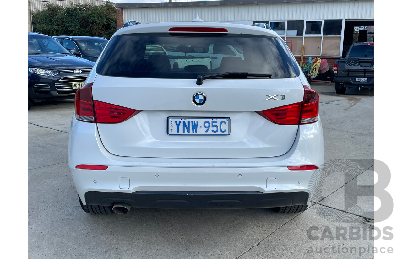 5/2012 BMW X1 Xdrive 20d E84 MY11 4d Wagon White 2.0L