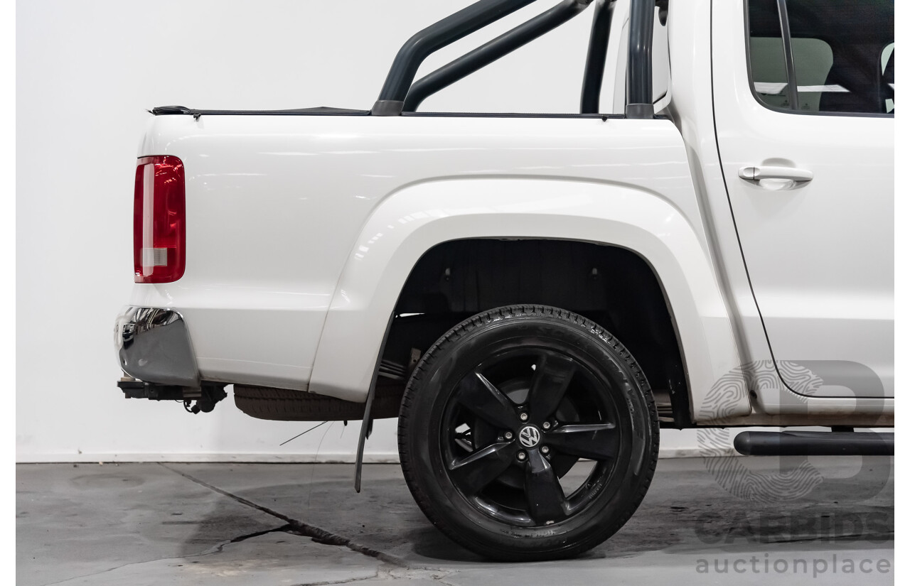 11/2014 Volkswagen Amarok Tdi400 (4x4) 2H Dual Cab Utility White 2.0L Turbo Diesel