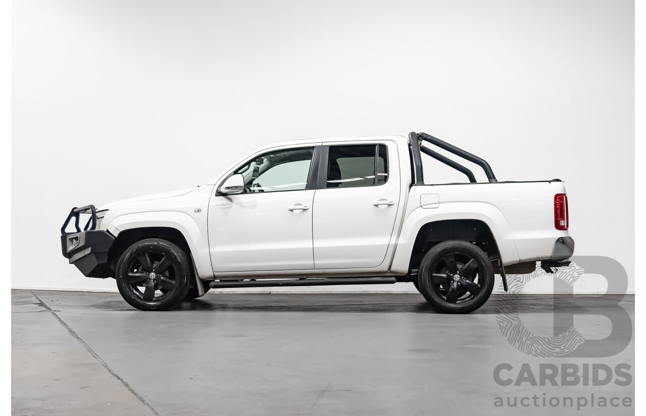 11/2014 Volkswagen Amarok Tdi400 (4x4) 2H Dual Cab Utility White 2.0L Turbo Diesel